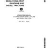 John Deere 1010 Single Row-Crop Gas/Diesel Tractors Operator's Manual (OMT17340)
