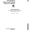 John Deere 1010 Gas/Diesel Crawler Tractors (021901-) Operator's Manual (OMT17418)