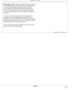 Alternative view of John Deere 744H, 744HMH Loaders Operator's Manuals (OMT181297)