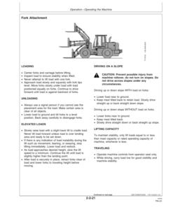 Alternative view of John Deere 744J, 824J Loaders Operator's Manuals (OMT182029)