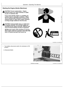 Alternative view of John Deere 450H, 550H, 650H Crawler Dozers Operator's Manuals (OMT182515)