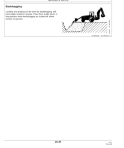 Alternative view of John Deere 310E Backhoe Loaders Operator's Manuals (OMT184374)