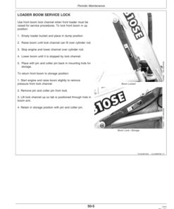 Alternative view of John Deere 310SE, 315SE Backhoes Operator's Manuals (OMT184377)