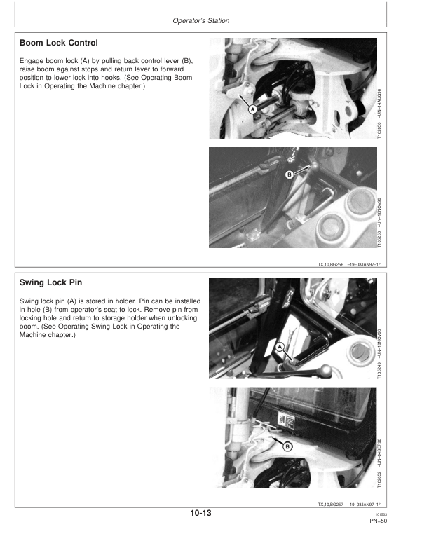 John Deere 410E Backhoes Operator's Manuals (OMT184380) - Image 2