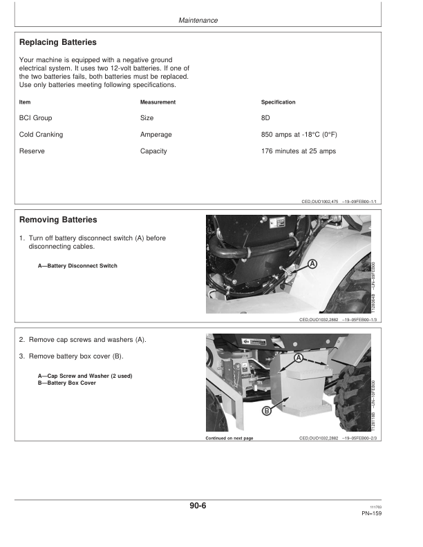 John Deere 304H Loaders Operator's Manuals (OMT184550) - Image 3