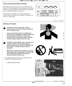 Alternative view of John Deere 750CII, 850CII Crawlers Operator's Manuals (OMT184778)