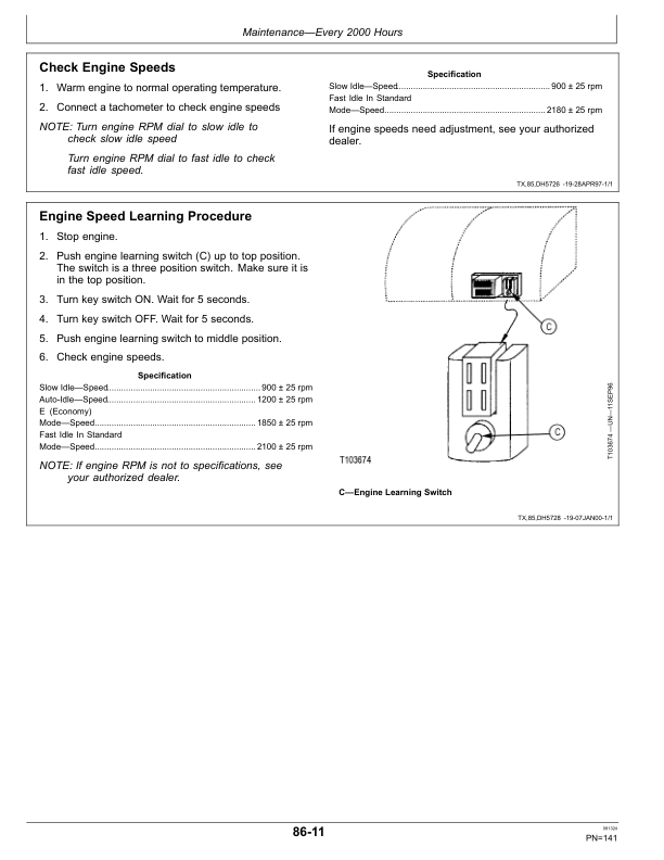 John Deere 200LC Excavators Operator's Manuals (OMT184836) - Image 2