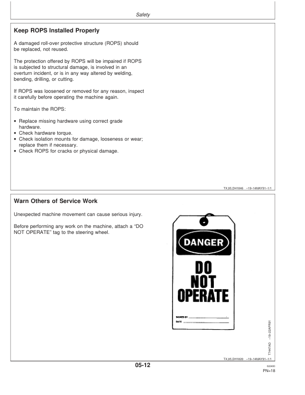 John Deere 670C, 670CH, 672CH Motor Graders Operator's Manuals (OMT184948) - Image 2