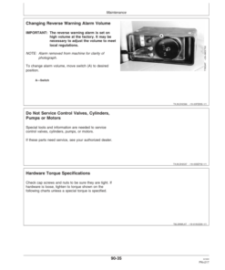 Alternative view of John Deere 770C, 770CH, 772CH Motor Graders Operator's Manuals (OMT184951)