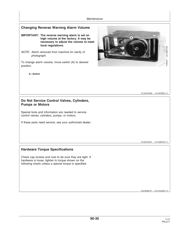 John Deere 770C, 770CH, 772CH Motor Graders Operator's Manuals (OMT184951) - Image 2