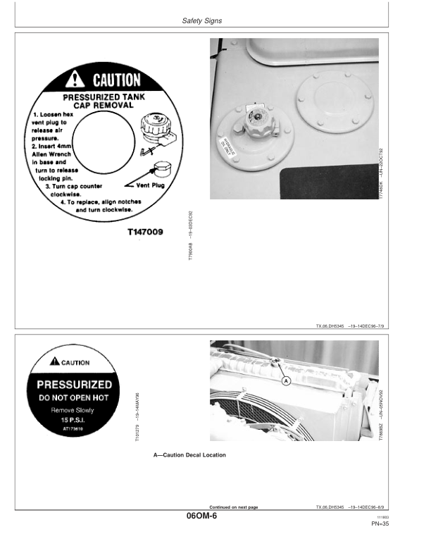 John Deere 110 Excavators Operator's Manuals (OMT185531) - Image 2