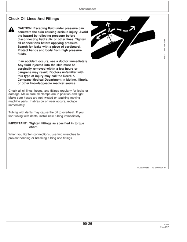 John Deere 653G Tracked Feller Bunchers Operator's Manuals (OMT185542) - Image 2