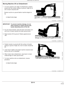 Alternative view of John Deere 750 Excavators Operator's Manuals (OMT185897)