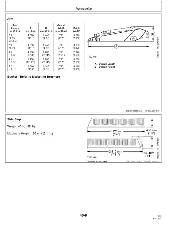 John Deere 550LC Excavators Operator's Manuals (OMT185899) - Image 4