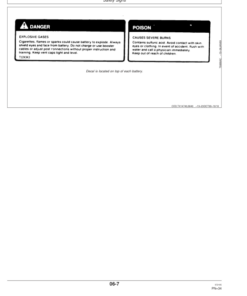 Alternative view of John Deere 550LC Excavators Operator's Manuals (OMT185899)