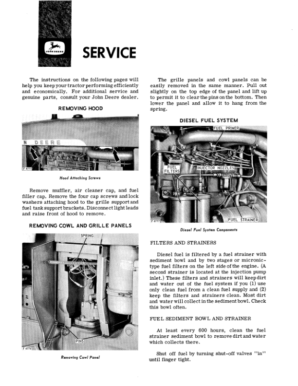 John Deere 1010 Tractors Operator's Manuals (OMT18593) - Image 2