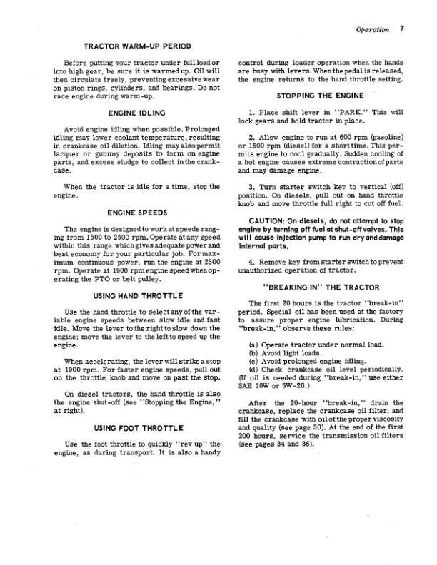 John Deere 2010 Tractors Operator's Manuals (OMT18599) - Image 2
