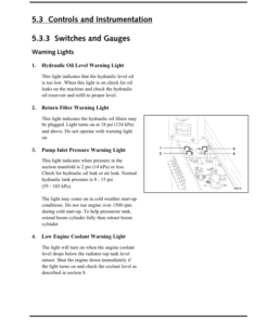 Alternative view of John Deere 753G Tracked Feller Bunchers Operator's Manuals (OMT186072)