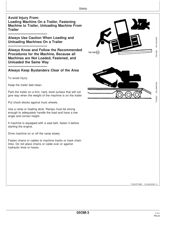 John Deere 330LC, 370 Loggers Operator's Manuals (OMT186763) - Image 2