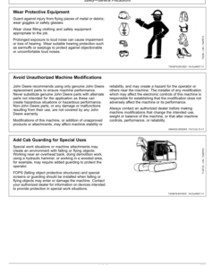 Alternative view of John Deere 230CLC, 200CLC, 270CLC Excavators Operator's Manuals (OMT187348)
