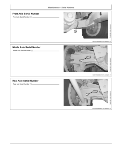 Alternative view of John Deere 350D, 400D Articulated Dump Trucks Operator's Manuals (OMT187885)