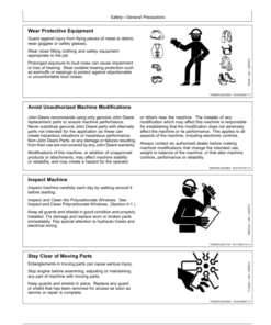 Alternative view of John Deere 250D, 300D Articulated Dump Trucks Operator's Manuals (OMT187892)