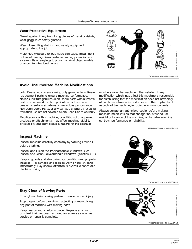 John Deere 250D, 300D Articulated Dump Trucks Operator's Manuals (OMT187892) - Image 2