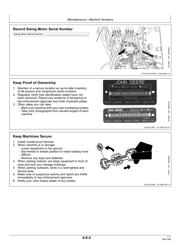 John Deere 80C Excavators Operator's Manuals (OMT188252) - Image 3
