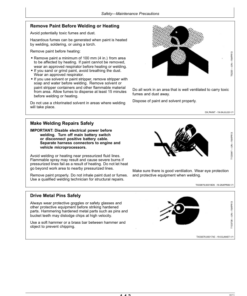 Alternative view of John Deere 120C, 160CLC Excavators Operator's Manuals (OMT188255)