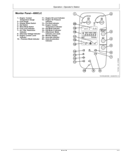Alternative view of John Deere 600CLC, 800C Excavators Operator's Manuals (OMT188589)