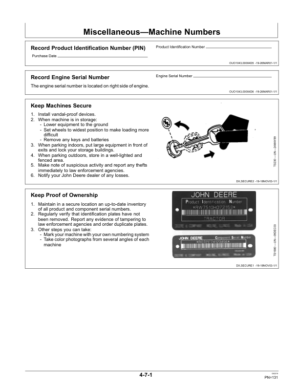 John Deere 950C Crawler Loaders Operator's Manuals (OMT190736) - Image 3