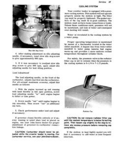 Alternative view of John Deere 2010 Crawler Loader (042001-) Operator's Manual (OMT19257)