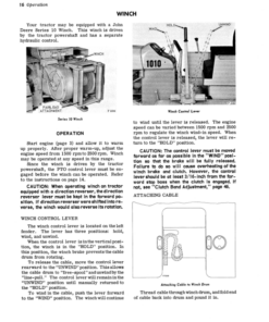 Alternative view of John Deere 1010 Crawler Tractors (042001-) Operator's Manual (OMT19258)