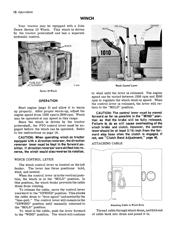 John Deere 1010 Crawler Tractors (042001-) Operator's Manual (OMT19258) - Image 2