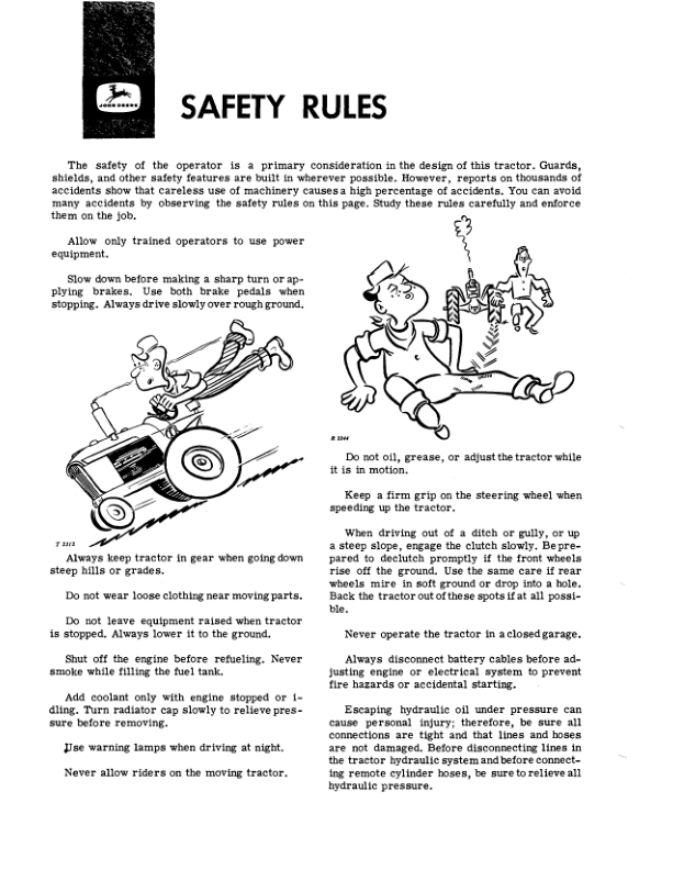 John Deere 1010 Tractors Operator's Manuals (OMT19260) - Image 2