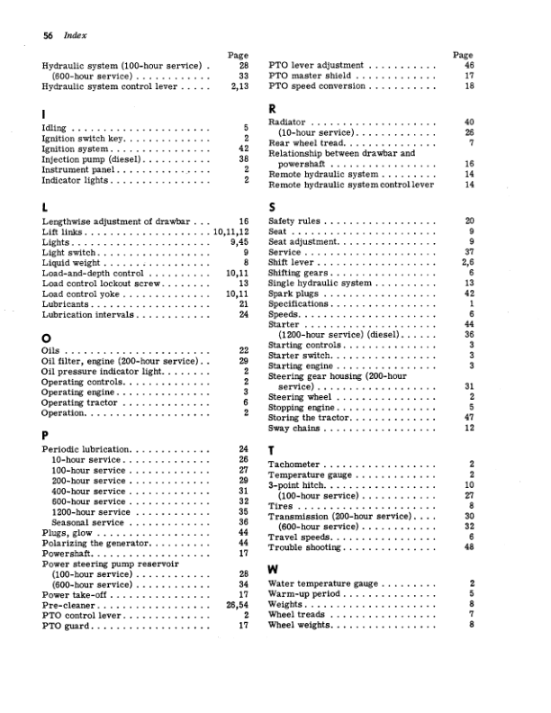 John Deere 1010 Tractors Operator's Manuals (OMT19261) - Image 2
