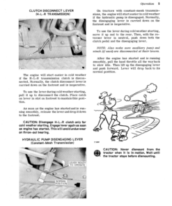 Alternative view of John Deere 2010 Crawler Tractors (042001-) Operator's Manual (OMT19364)