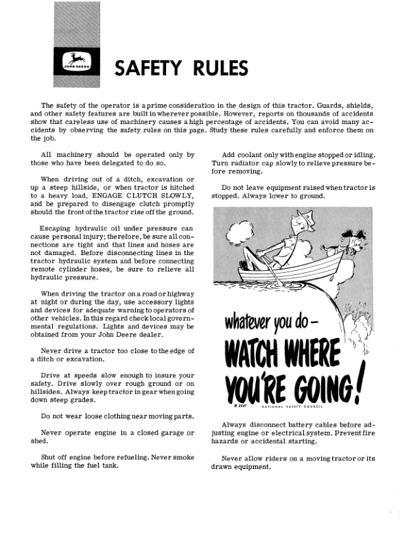 John Deere 2010 Crawler Tractors (042001-) Operator's Manual (OMT19364) - Image 3