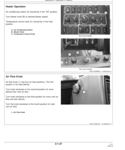 Alternative view of John Deere 644H, 644HMH Loaders Operator's Manuals (OMT195362)