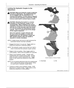 Alternative view of John Deere 135C RTS, 225CLC RTS Excavators Operator's Manuals (OMT200346)