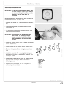 Alternative view of John Deere 644J, 724J Loaders Operator's Manuals (OMT200782)