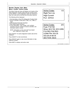 Alternative view of John Deere 744J, 824J Loaders Operator's Manuals (OMT200785)