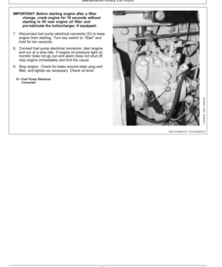 Alternative view of John Deere 410G Backhoes Operator's Manuals (OMT201153)