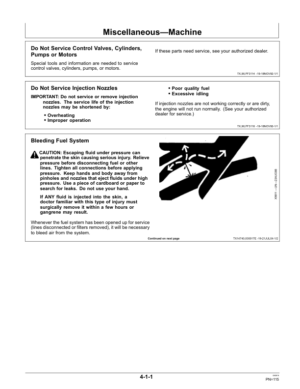John Deere 250D, 300D Articulated Dump Trucks Operator's Manuals (OMT201340) - Image 3