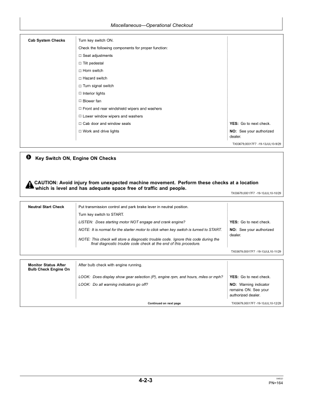 John Deere 670D, 672D, 770D, 772D, 870D, 872D Motor Graders Operator's Manuals (OMT202890) - Image 3