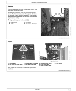 Alternative view of John Deere 670D, 672D, 770D, 772D, 870D, 872D Motor Graders Operator's Manuals (OMT202890)