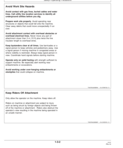Alternative view of John Deere PRO960 Attachments Operator's Manuals (OMT203936)