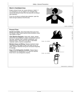 Alternative view of John Deere 317, 320 Skid Steers Operator's Manuals (OMT205050)