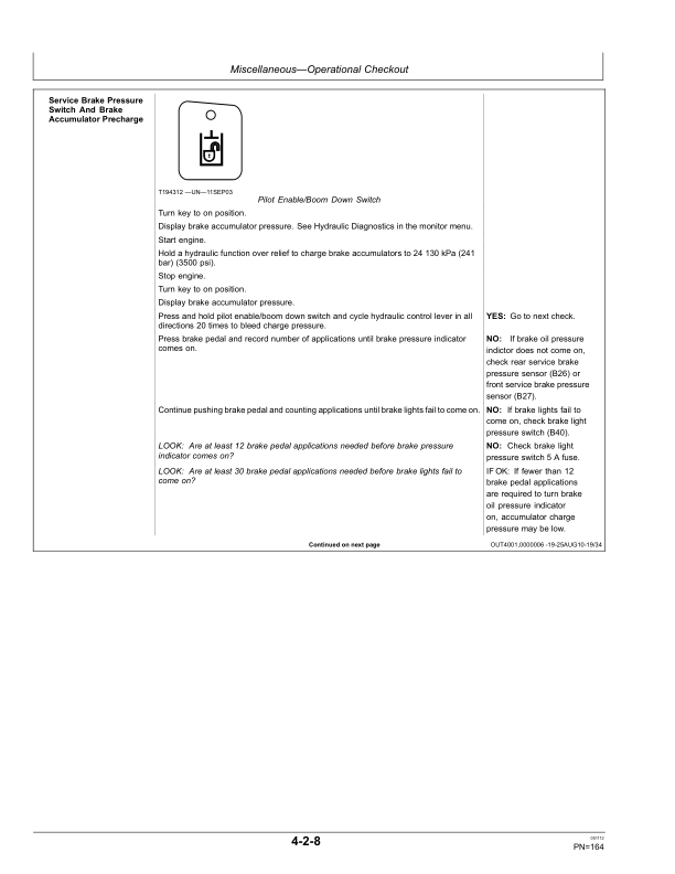John Deere 844J Loaders Operator's Manuals (OMT207807) - Image 3