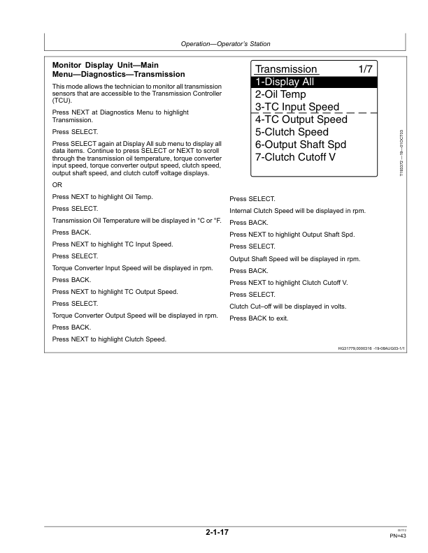 John Deere 844J Loaders Operator's Manuals (OMT207807) - Image 2